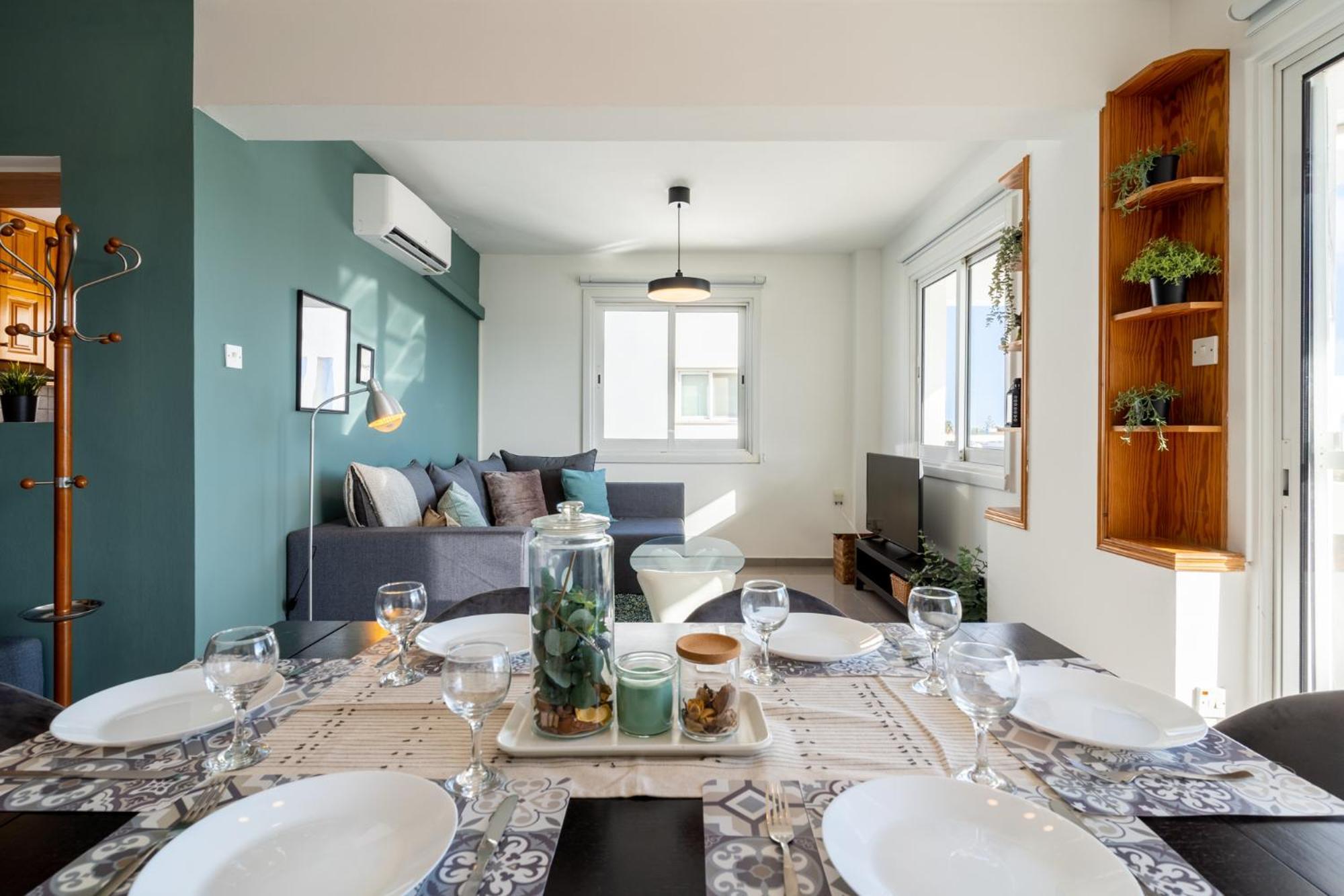 Jayde 2-Bedroom Apartment In 拉纳卡 外观 照片
